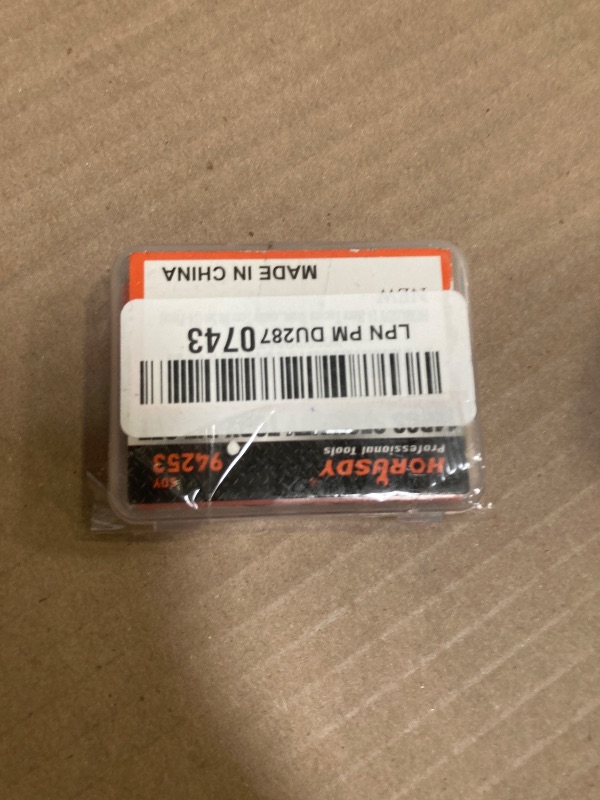 Photo 1 of HORUSDY 14-Piece Tamper Resistant Star Bits, S2 Alloy Steel, T5 - T40 Security Torx Bit Set