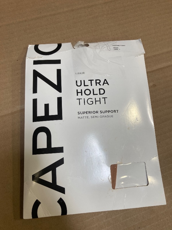 Photo 1 of Capezio girls Hold & Stretch® Footed Tight - Girls Tight, Light Suntan, Large US