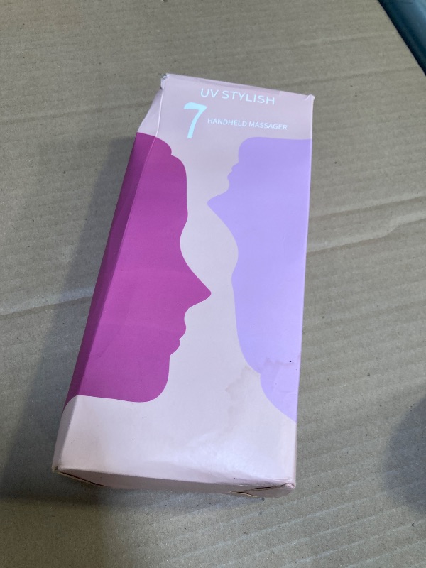 Photo 1 of UV STYLISH Rechargeable Personal Hand Held Deep Tissue Vibrating Massager for Muscles, Back, Foot, Neck -Cordless Electric Percussion Body Wand Massage Gift for Women her