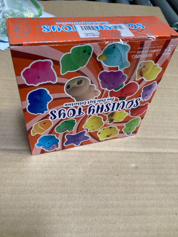 Photo 1 of nobasco Squishies, 26 Pack Mochi Squishy Toys - Kawaii Cat Squishys Slow Rising Animals - Party Favors, Goodie Bag, Birthday Gifts, Mini Squishies Stress Reliever Toy Pack