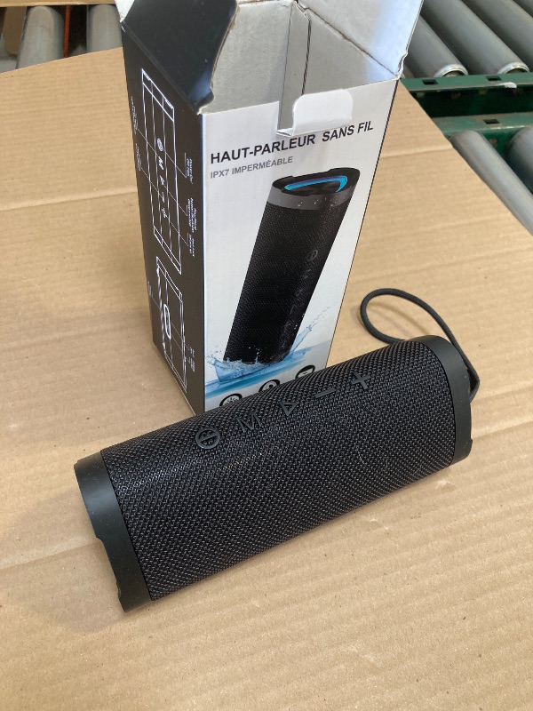 Photo 1 of Vanzon V40 Bluetooth Speakers, Portable Wireless Speaker V5.0 with 24W Loud Stereo Sound, 24H Playtime, TWS & IPX7 Waterproof, Suitable for Travel, Home and Outdoors