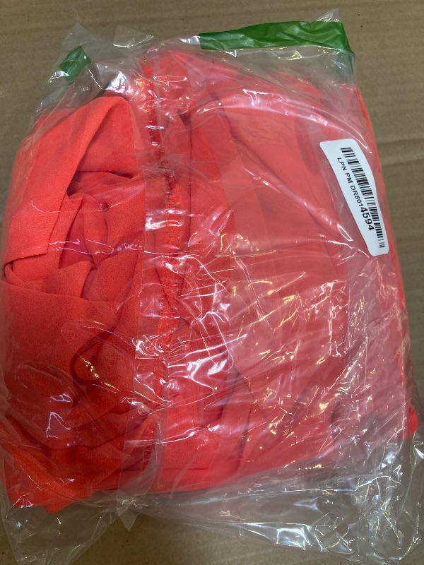 Photo 1 of Size M--PRETTYGARDEN Women's Casual Summer Dress Spaghetti Strap Sleeveless High Waist Beach Long Maxi Sun Dresses (Orange Red,Medium)