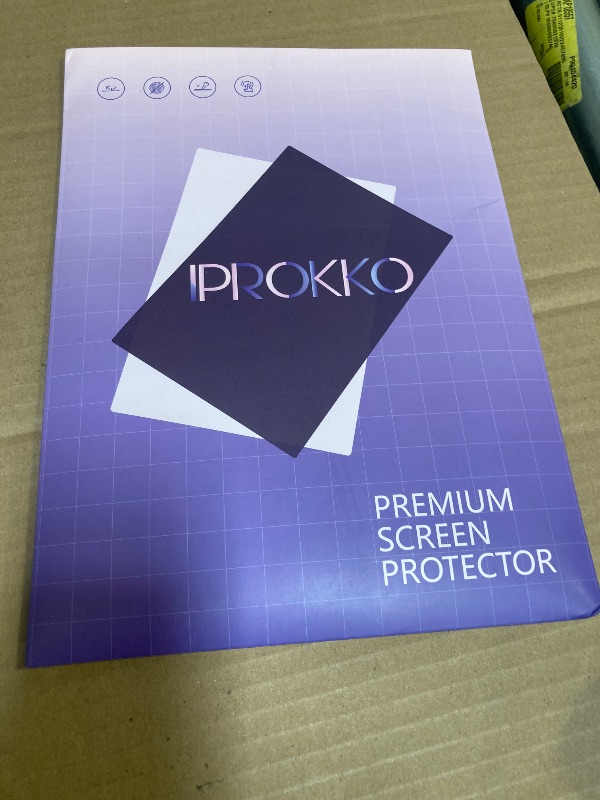 Photo 1 of [2 Pack] Anti Blue Light Screen Protector Compatible with iPad 9/8/7 Generation (10.2-Inch, 2021/2020/2019 Model), Anti Glare iPad 10.2 screen protector, IRPOKKO HD Clarity iPad Matte Screen Protector