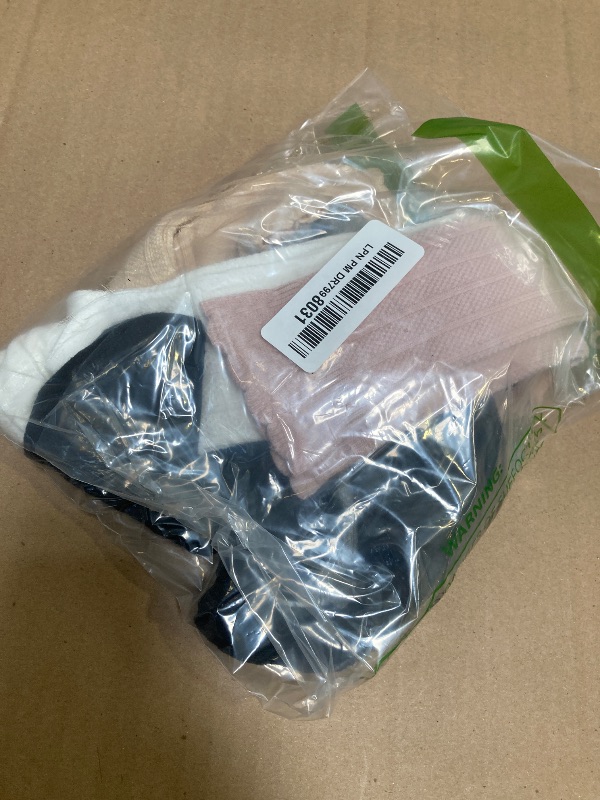 Photo 1 of EPEIUS 5 Pair Pack Baby Girls Boys Uniform Knee High Socks Tube Ruffled Stockings Infants and Toddlers for 6-12 Months,Black White Grey Beige Duty Pink