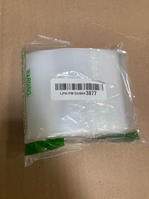 Photo 1 of DONCIDAY Extra Long Zip Bags 4x22 Inch (20-Pack), 6 mil Clear Narrow Poster Bags, Reclosable Plastic Blueprint Bags Waterproof Tube with Lock Seal for Storage, 42220