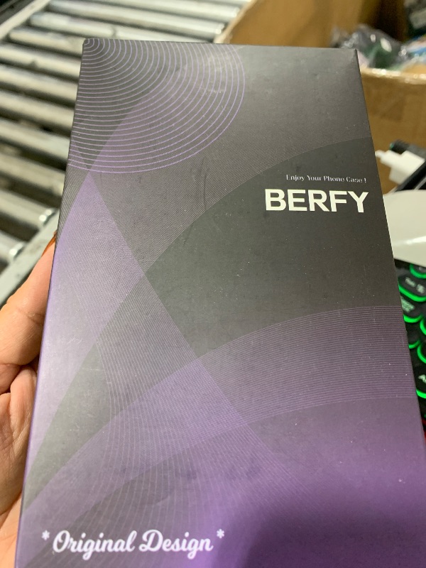 Photo 1 of BERFY Magnetic for Samsung Galaxy Z Fold 7 Case with Privacy Screen Protector, [Compatible with MagSafe] Built-in Hidden Kickstand, Anti Spy Full-Body Slim Shockproof Phone Case for Z Fold 7, Black