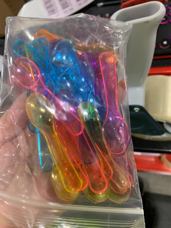 Photo 1 of MULTI COLOR MINI SPOONS 