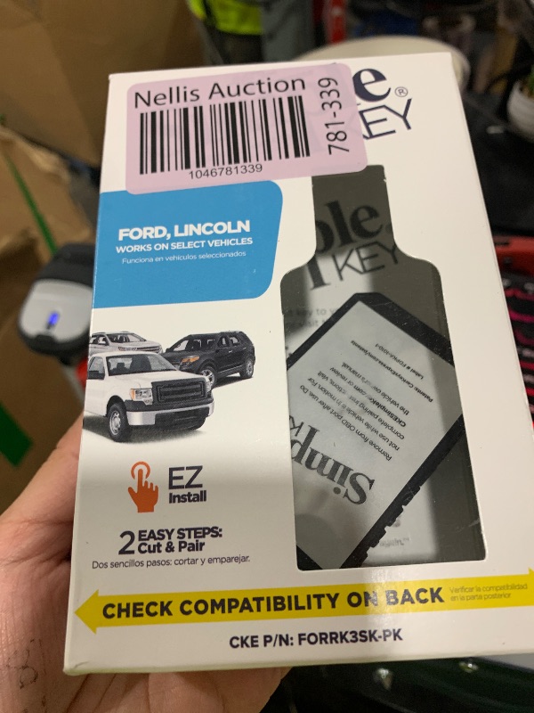 Photo 1 of Simple Key, Key Fob and Key Programmer 3 Button Keypads, Key Replacement Remote Kit, Simple Key Programmer for Ford and Lincoln