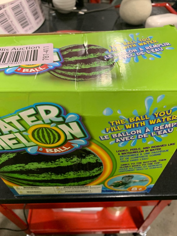 Photo 1 of Watermelon Ball The Original Pool Toys for Kids Ages 8-12 - 9 Inch Pool Ball for Teens, Adults, Family - Pool Games, Pool Toys, Fun Swimming Pool Games, Water Football, Tag, Diving and Beach Ball Play