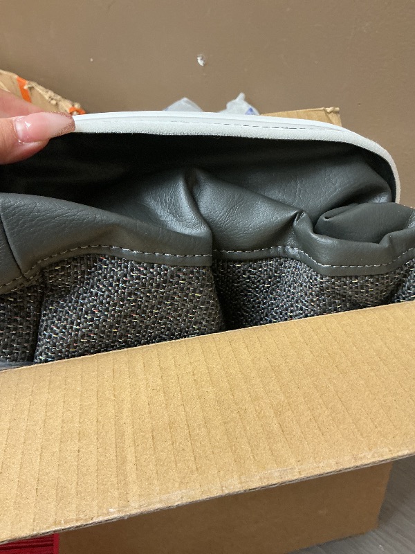 Photo 1 of HECASA Seat Cover Driver Side Bottom Compatible with 2003-2007 Chevy Silverado 1500 1500HD 2500 2500HD 3500 Dark Gray Front Left