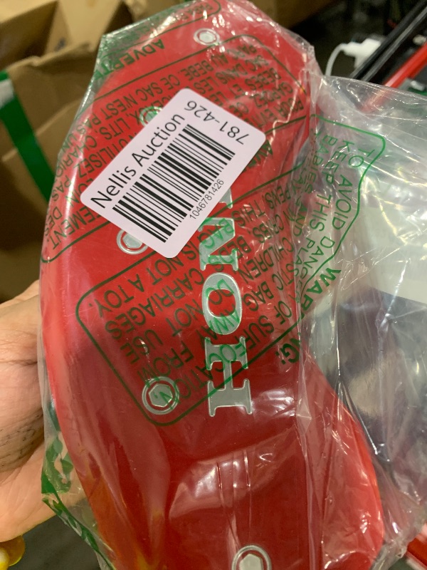 Photo 1 of MGP Caliper Covers - Brake Caliper Covers Compatible with 2018-2024 Honda Accord - Red Powder-Coated Finish, Alumium Front and Rear Caliper Covers - Honda/H Engraving (Red)