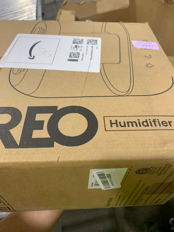 Photo 1 of Dreo Humidifiers for Bedroom, Top Fill 4L Supersized Cool Mist Humidifier, 36H Runtime, 28 dB Quiet Ultrasonic Air Humidifier for Large Room, Plants, Baby Nursery, Indoor, Night Light, Easy to Clean
