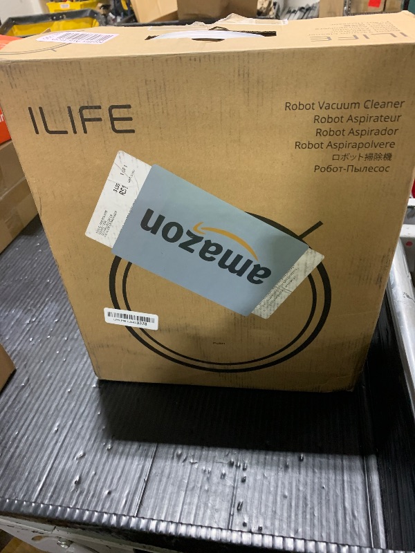 Photo 1 of ILIFE V5s Plus Robot Vacuum and Mop Combo with Wi-Fi/App/Alexa, Automatic Self-Charging Robotic Vacuum Cleaner, Slim and Quiet, Cleans Hard Floors Carpets and Pet Hair (V5s Pro Upgrade Version)