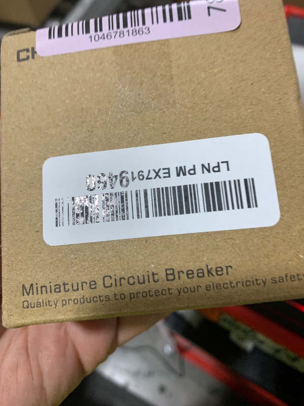 Photo 1 of Chtaixi AC Miniature Circuit Breaker, 40 Amp 120V/240V 2 Pole DIN Rail Mount Circuit Breaker, Thermal Magnetic Trip, Solar AC Disconnect Switch MCB C40