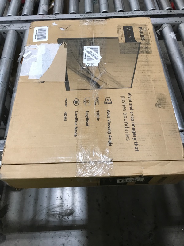 Photo 1 of Philips 22 inch Class Thin Full HD (1920 x 1080) Monitor, 100Hz Refresh Rate, VESA, HDMI x1, VGA x1, LowBlue Mode, Adaptive Sync, 4 Year Advance Replacement Warranty, 221V8LB