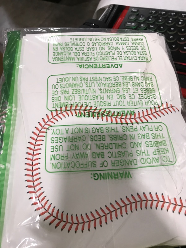 Photo 1 of ArtCreativity Baseball Party Favors, Pack of 12 Cardboard Gift Box with Handles, Goodie Gift Bags Treat Boxes for Candy, Cookies, & Toys, Team Baseball Snack Bag, Sports Themed Birthday Bulk Supplies