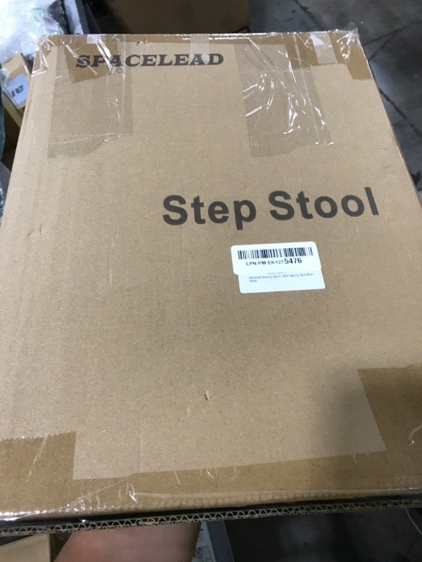 Photo 1 of SPACELEAD Mobility Step Stool for Adults & Seniors, Indoor/Outdoor Portable Stair Assist, Anti-Slip Platform for Bathroom? Kitchen, Office, and Bedroom, 600lbs Capacity, Black Black