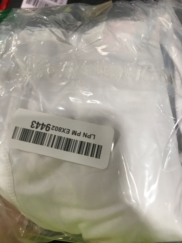 Photo 1 of Youper 2-Pack Adult Compression Shorts w/Cup Pocket, Men's Athletic Supporter for Baseball & Football (Medium, White)