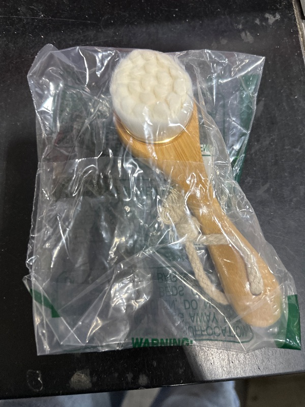 Photo 1 of Alana Mitchell Bamboo Facial Cleansing Brush – Ultra Soft Face Scrubber – Deep Cleansing & Exfoliating Face Brush – Manual Scrub Facial Brush - Powerful Facial Skin Care Products for Youthful Skin
