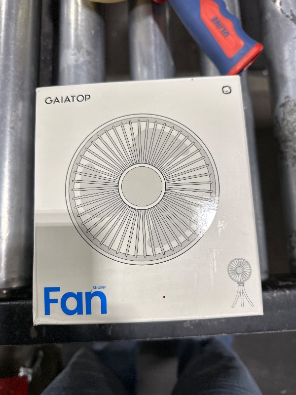 Photo 1 of Gaiatop Oscillating Baby Stroller Fan with LED Night Light, 4 Speeds Cooling Rechargeable 360° Rotate Clip On, Battery Operated Small Portable Fans for Car Seat Crib Treadmill Travel