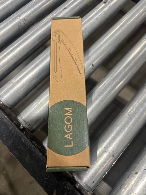 Photo 1 of LAGOM Folding Camp Saw for Cutting Branches, 11.4" Curved Blade | SK5 Steel, Ergonomic Handle, One-Hand Use, Secure Lock | Foldable Pruning Tool for Camping, Gardening, Survival, Kayaking, Outdoors