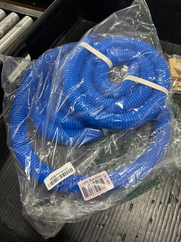 Photo 1 of 3 Pcs 1.25" Pool Hose, 59" Long Accessory Pool Pump Replacement Hoses, Compatible with All Above Ground Pool Filter Pumps that Use 1 1/4 Diameter Hoses