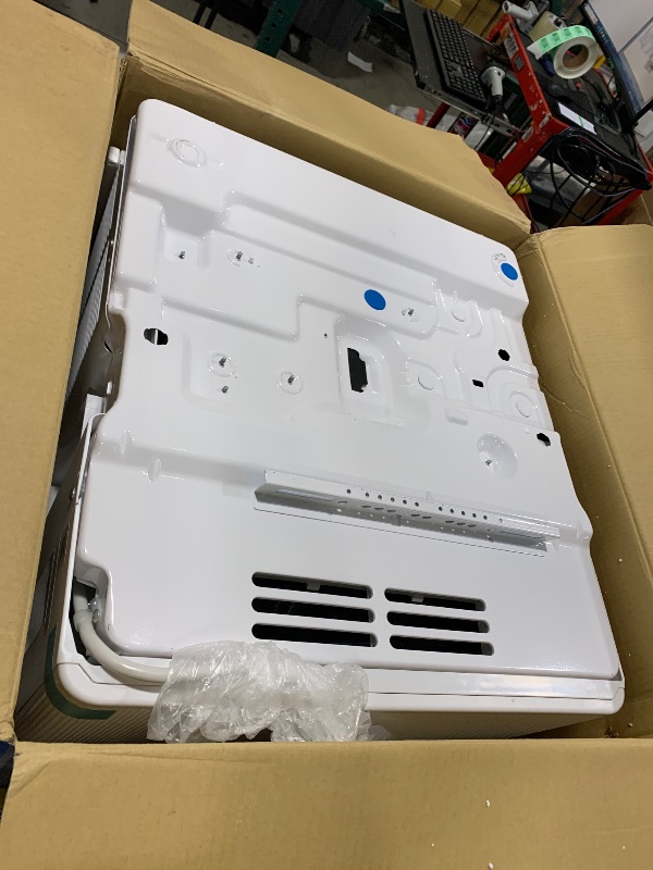 Photo 1 of Midea 10,000 BTU U Shaped Smart Inverter Window Air Conditioner - Cools 450 Sq Ft, Ultra Quiet with Open Window Flexibility - Alexa/Google Assistant Compatible - 35% Energy Savings, Remote (Updated)