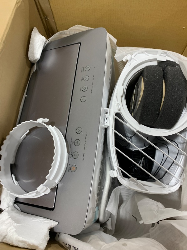 Photo 1 of Whynter ARC-1230WN 14,000 BTU (12,000 BTU SACC) NEX Inverter Dual Hose Cooling Portable Air Conditioner, Dehumidifier, and Fan with Smart Wi-Fi, Up to 600 sq ft in White