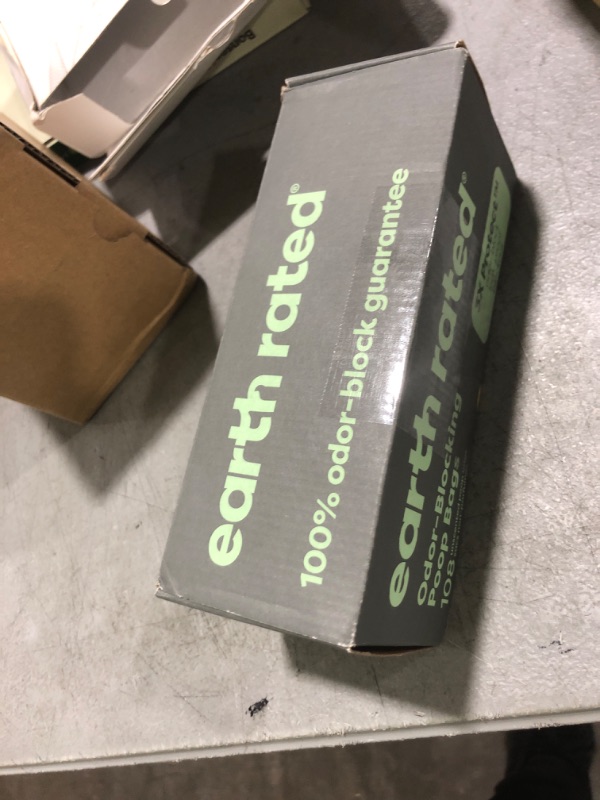 Photo 1 of Earth Rated Odor-Blocking Poop Bags for Dogs with 3X Protect, Guaranteed to Block Smells & Leak-Proof Performance, Conceals Smell & Mess, Unscented, 108 Count