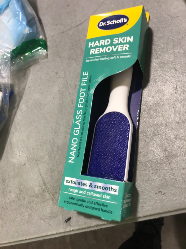 Photo 1 of Dr. Scholl's Hard Skin Remover Nano Glass Foot File - Foot Callus Remover, Durable Foot Scrubber, Dead Skin Remover, Hygienic Pedicure Tool, Long Lasting Foot Buffer, Soft Smooth Feet
