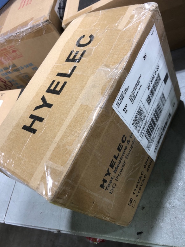Photo 1 of HYELEC Variable DC Power Supply,0-50V 0-6A max150W Switching Regulated Bench Power Supply with Memory, 4-Digit LED Display, 5V2A USB Interface, Output Switch, Coarse and Fine Adjustments