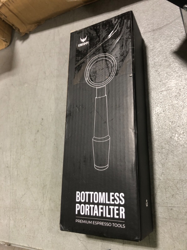 Photo 1 of KNODOS 54mm Bottomless Portafilter V2 with Upgraded American Walnut Handle - Compatible with Breville Barista Express, Pro, Touch, Bambino, Plus, Infuser, Duo Temp Pro- Includes 18-21g Filter Basket