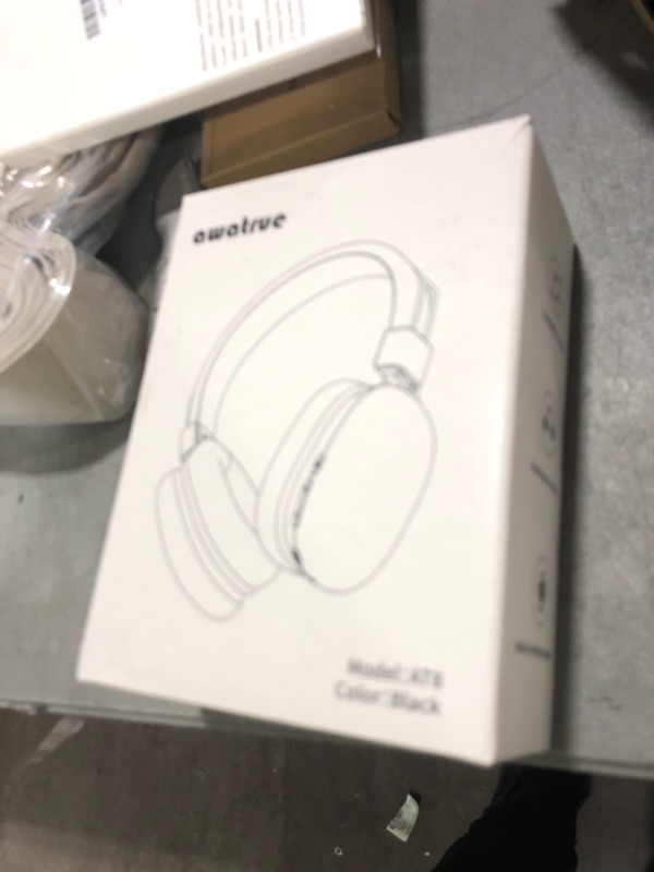 Photo 1 of awatrue Kids Bluetooth Headphones, Wireless Headphones with HD ENC Microphone, 50 Hours Playtime, Safe Volume,Type C Fast Charging,Foldable Over Ear Headphone for Children/Teens/Smart Device (Black)