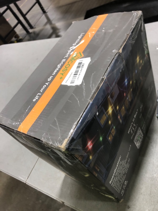 Photo 1 of XMCOSY+ Smart Outdoor String Lights - 123ft RGBCWIC Patio Lights with 40 Color Changing Bulbs, LED String Light for Outside Backyard Bistro Party, APP WiFi Control, Work with Alexa, IP65 Waterproof