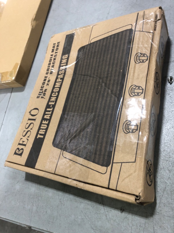 Photo 1 of Silicone Griddle Mat Cover for Blackstone - 28 Inch True All-Encompassing Coverage Heavy Duty Food Grade Grill Buddy Mat, All Season Cooking Surface Protective Cover