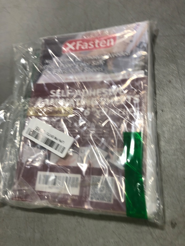 Photo 1 of XFasten Self Adhesive Laminating Sheets, 6 X 9 Inches 100 Pack, 4.76 mil Yellowing Resistant Seal Sealing Laminating Sheets Bulk, Adhesive Laminate Sheets, No Heat Self Laminating Sheets, Clear Sheets