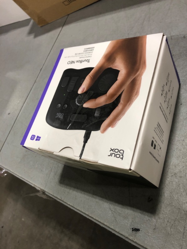 Photo 1 of TourBox NEO - Custom Controller for Photo Video Editing, Color Grading, Illustration, MacOS/Windows, Photoshop Lightroom Davinci Resolve After Effects Premiere Final Cut Pro Programmable Keyboard