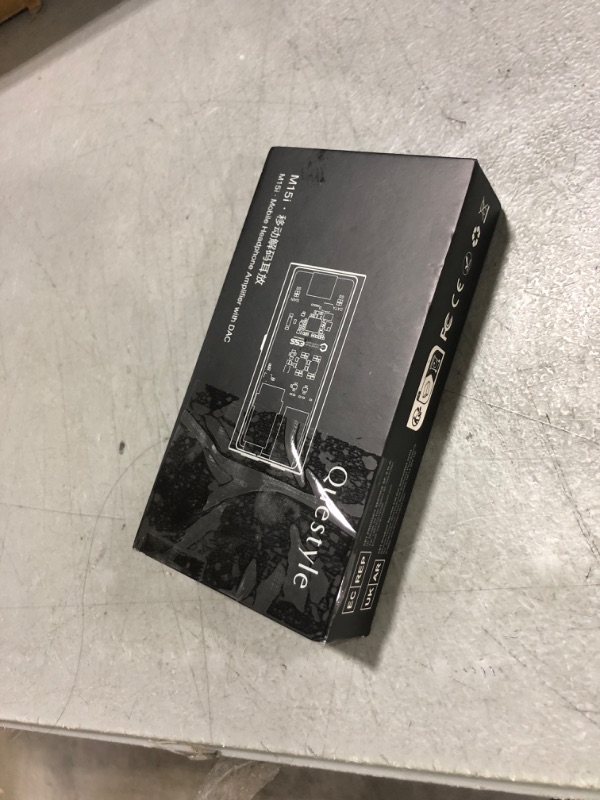 Photo 1 of Questyle M15i Headphone Amplifier [MFi Certified] Portable USB DAC Amps with 4.4mm and 3.5mm Dual Outputs Supports PCM 768kHz/DSD512 High Resolution Lossless for Smartphones/PC/Laptops