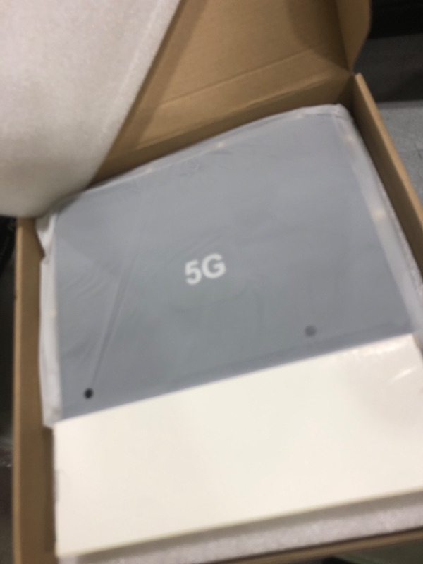 Photo 1 of UOTEK 5G SIM Card Router CPE, WiFi 6 5G Modem Dual Band NSA SA with SIM Card Slot for Smarthome Office Indoor High Speeed Wireless Router