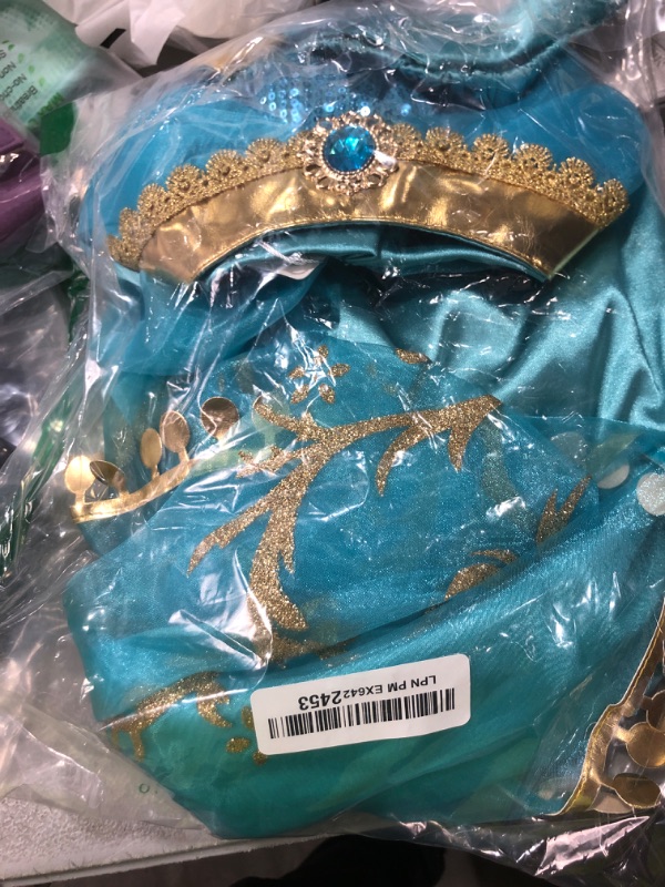Photo 1 of Funna Costume for Women Princess Dress Up Outfit Party Supplies Blue, Medium