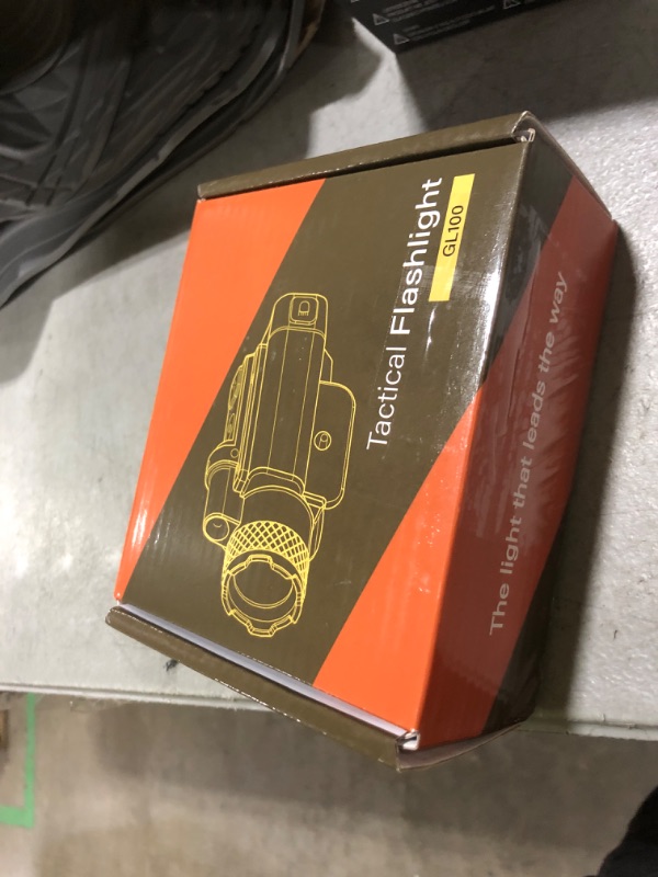 Photo 1 of 1500 Lumens Green Laser Pistol Light, Weapon Light, 2200mAhBattery Included, with Two Brightness Levels White LED, and Strobe Mode, Magnetic USB Rechargeable Tactical Flashlight with 1913 or GL Rail