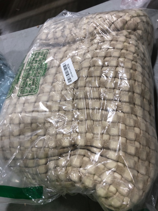 Photo 1 of Bedsure Cooling Cotton Waffle King Size Blanket - Lightweight Breathable Summer Blanket of Rayon Derived from Bamboo for Hot Sleepers, Luxury Throws for Bed, Couch and Sofa, Taupe, 104x90 Inches