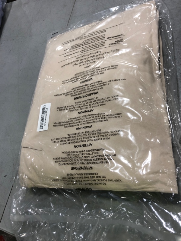 Photo 1 of Bedsure Queen Size Comforter Set, Beige Soft Prewashed Bedding for All Seasons, 3 Pieces GentleSoft™ Warm Down Alternative Bed Set, 1 Lightweight Comforter (90"x90") and 2 Pillowcases (20"x26")