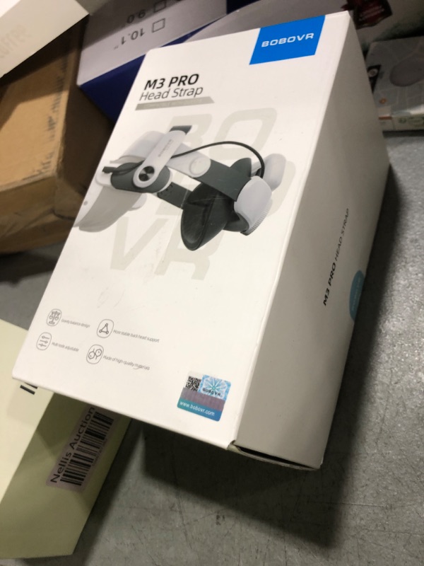 Photo 1 of BOBOVR M3 Pro Battery Pack Head Strap Accessories, Compatible with Meta Quest 3/Quest 3S,Reduce Facial Stress,Magnetic Battery Swap Design