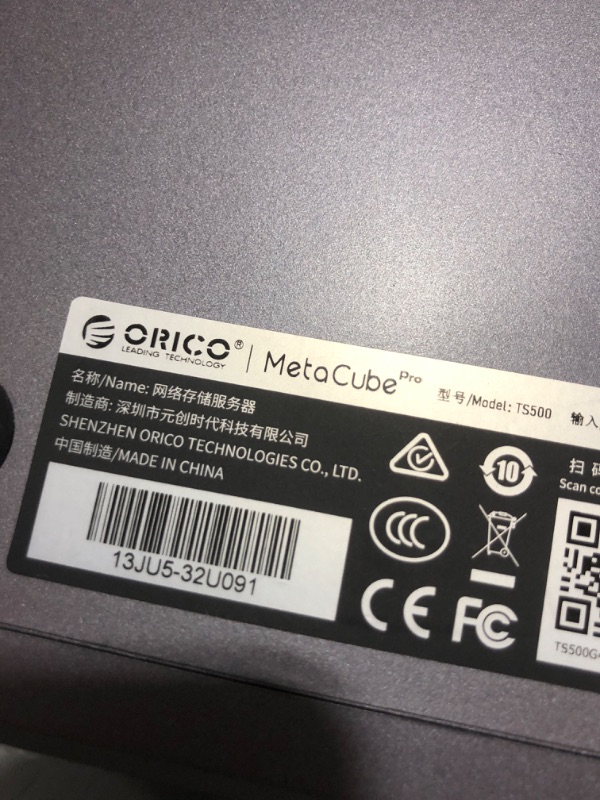 Photo 1 of ORICO Remote Storage for APP-Connect, VPN Exclusive Channel(Data Does Not Go Through Public Cloud), SDVN Encryption, Samba & DLNA Protocol, 2GB RAM DDR4, RAID Function, Team Storage Center - TS500