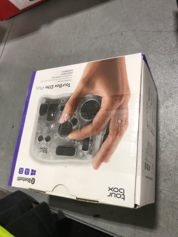 Photo 1 of TourBox Elite Plus - iPad Drawing Bluetooth Controller for Video Photo Editing, DaVinci Resolve Speed Editor Procreate Keyboard for Photoshop Lightroom Premiere FCPX, Programmable Creative Console