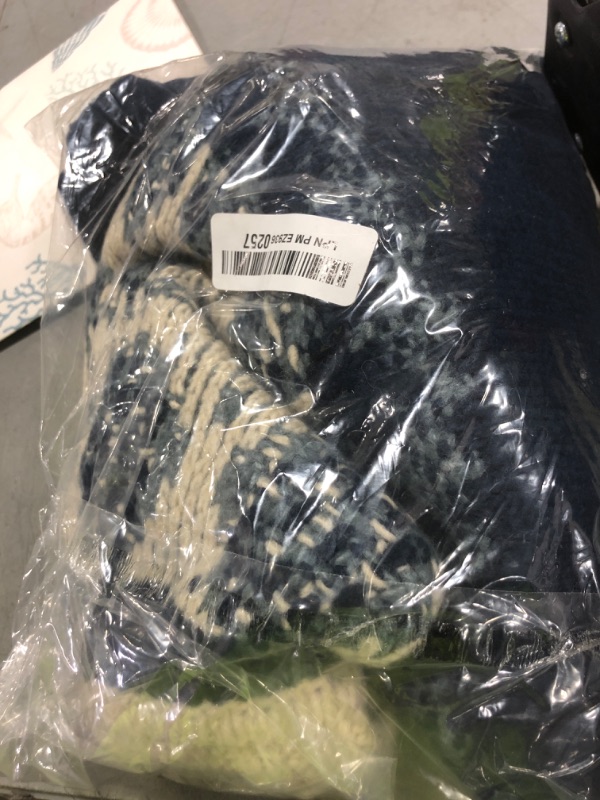 Photo 1 of Lucky Brand Women's Fairisle Turtleneck, Navy/Grey Combo