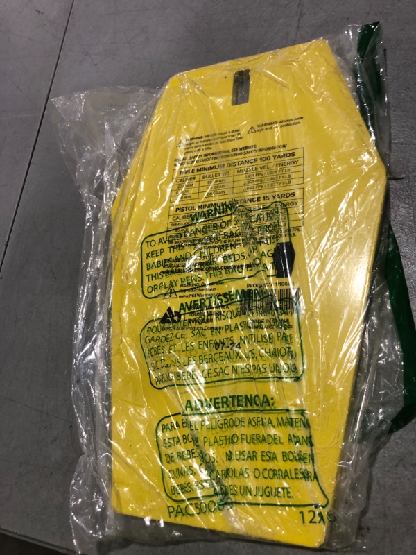 Photo 1 of Caldwell High Caliber AR500 Steel Target 10" Coffin, 3/8" Thickness, Rifle Rated for Precision Shooting and Target Practice