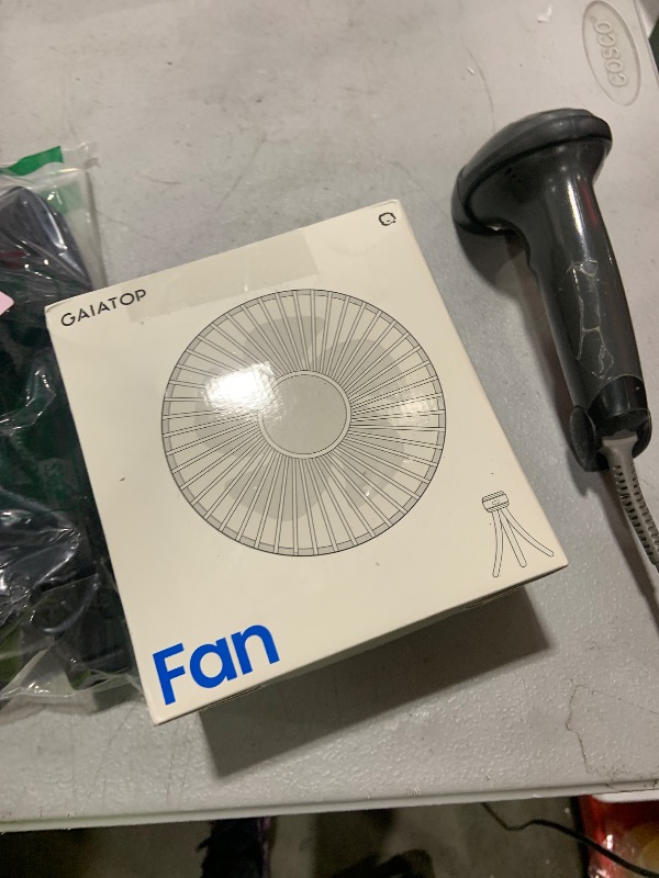 Photo 1 of Gaiatop Mini Portable Stroller Fan, Battery Operated Small Clip on, Detachable 3 Speed Rechargeable, 360° Rotate Flexible Tripod Better Cooling for Car Seat Crib Treadmill Travel Blue