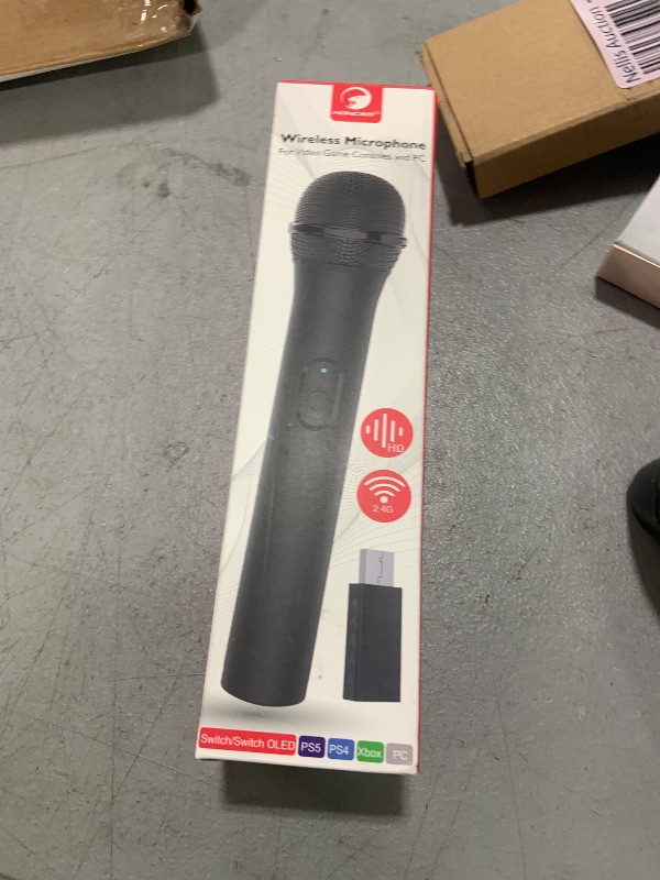 Photo 1 of HONCAM USB Wireless Microphones UHF Metal Handheld Dynamic Mic with USB Receiver for PC Computer, Laptop,Gaming, Singing Practice .Compatible with Xbox Series X/S, PS5, Switch OLED, NS Switch, Wii